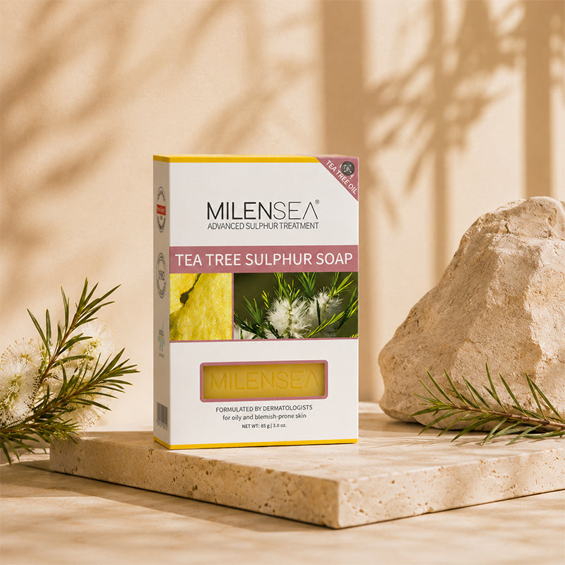MILENSEA TEA TREE SULPHUR SOAP 85g