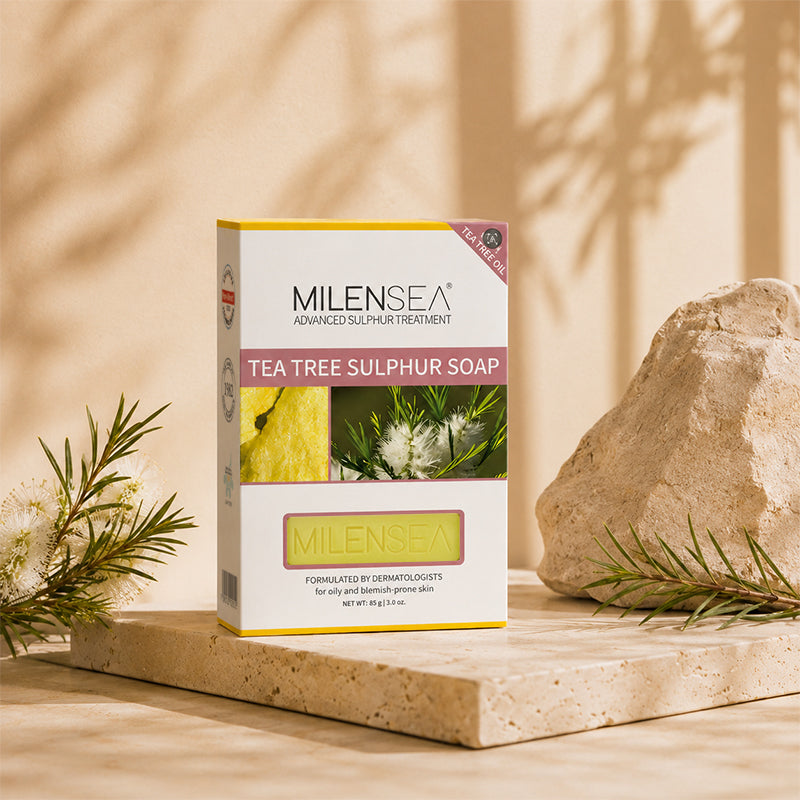 MILENSEA TEA TREE SULPHUR SOAP 85g