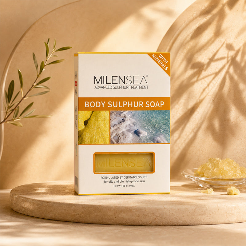 MILENSEA DEAD SEA SULPHUR SOAP 85g