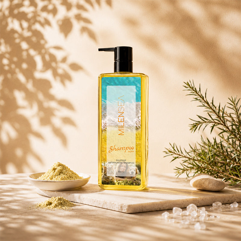 MILENSEA SULPHUR ANTIPRURITIC SHAMPOO 400ml