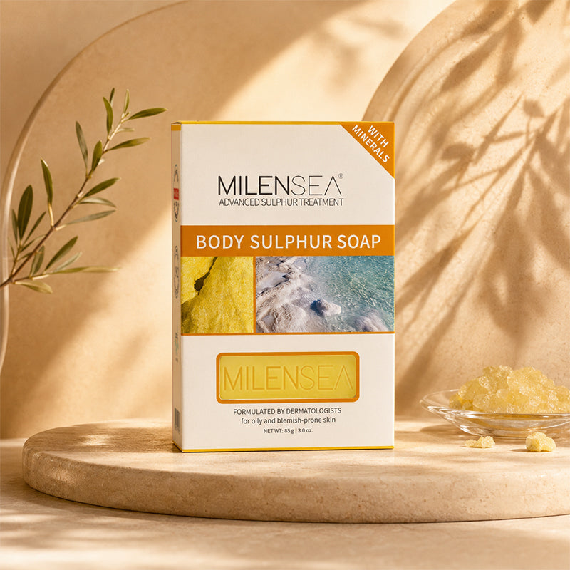 MILENSEA DEAD SEA SULPHUR SOAP 85g