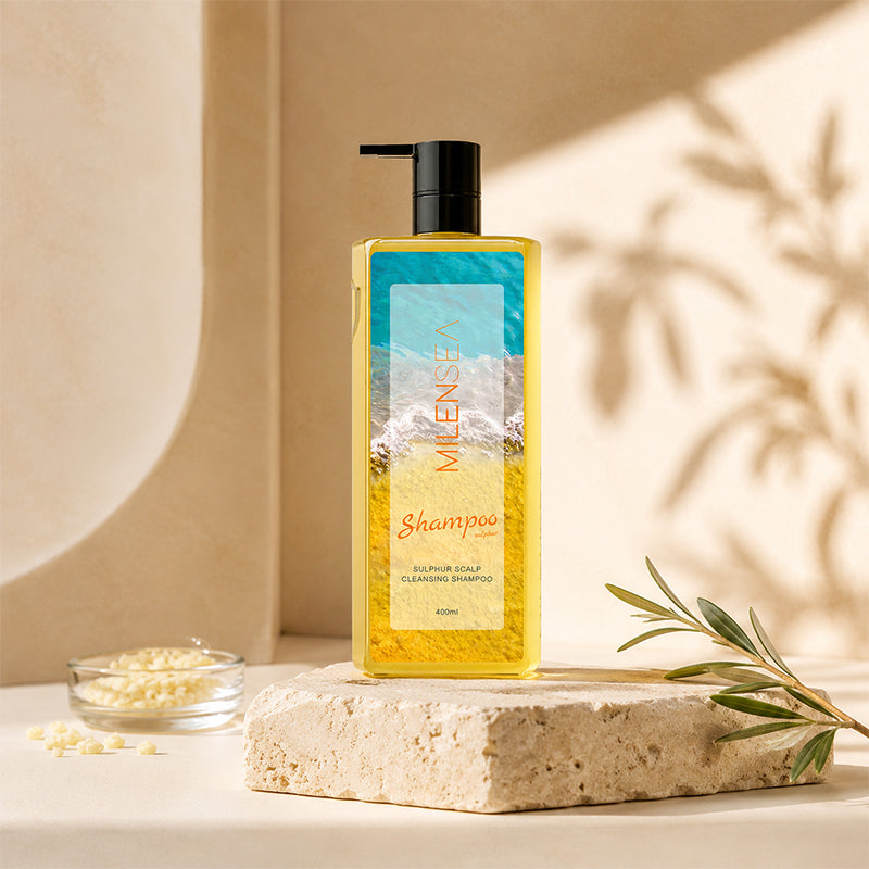MILENSEA SULPHUR SCALP CLEANSING SHAMPOO 400ml