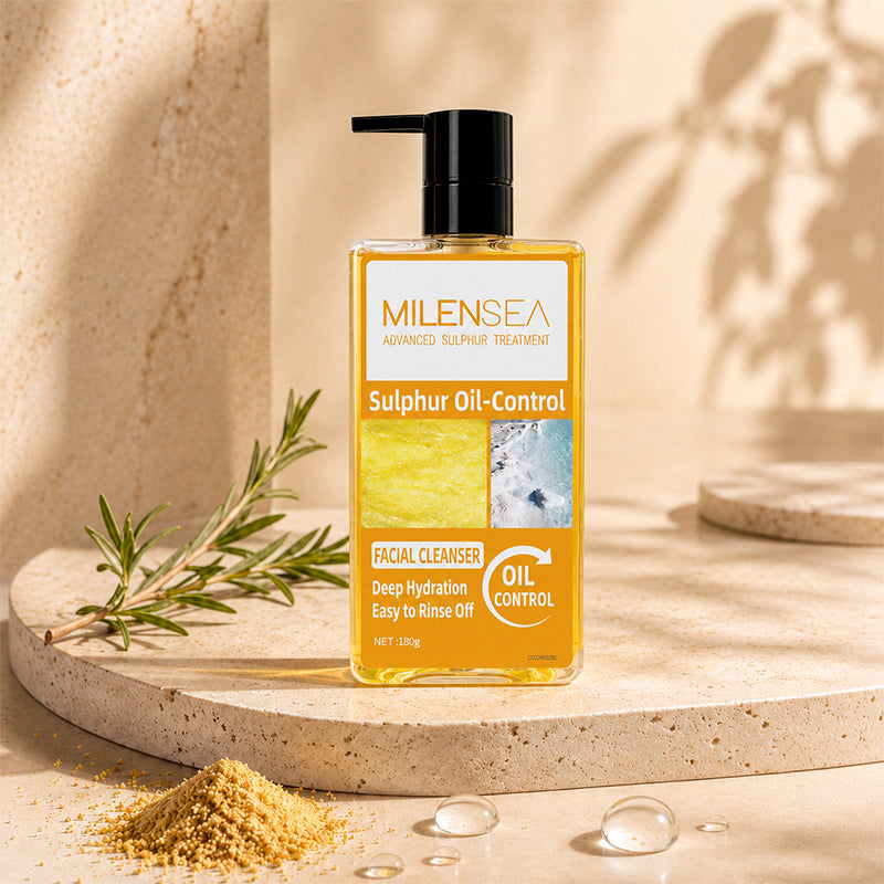 MILENSEA OIL CONTROL SULPHUR FACIAL CLEANSER 180g