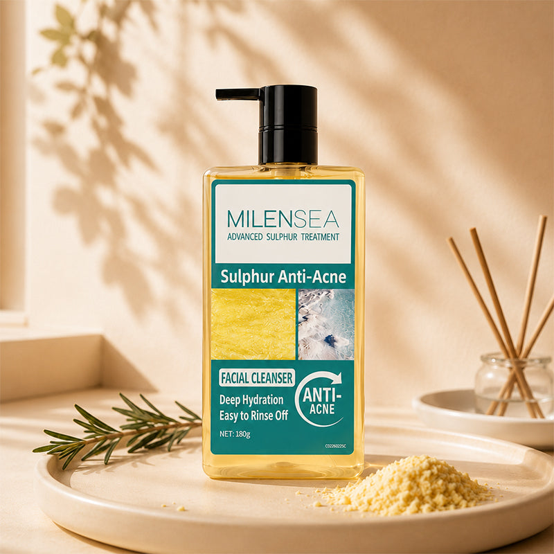 MILENSEA ANTI-ACNE SULPHUR FACIAL CLEANSER 180g