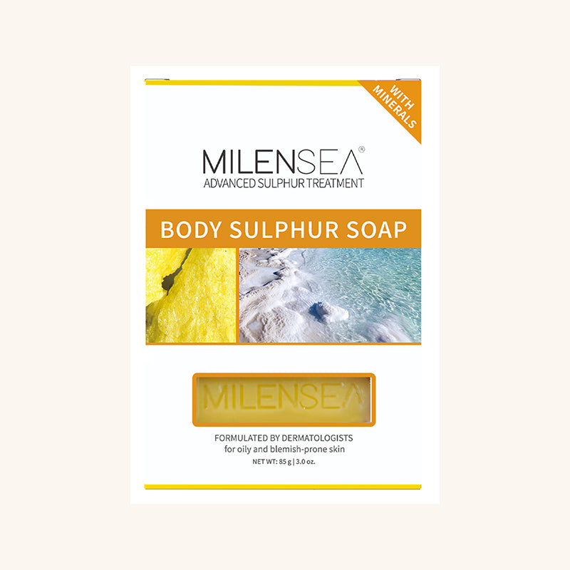MILENSEA DEAD SEA SULPHUR SOAP 85g