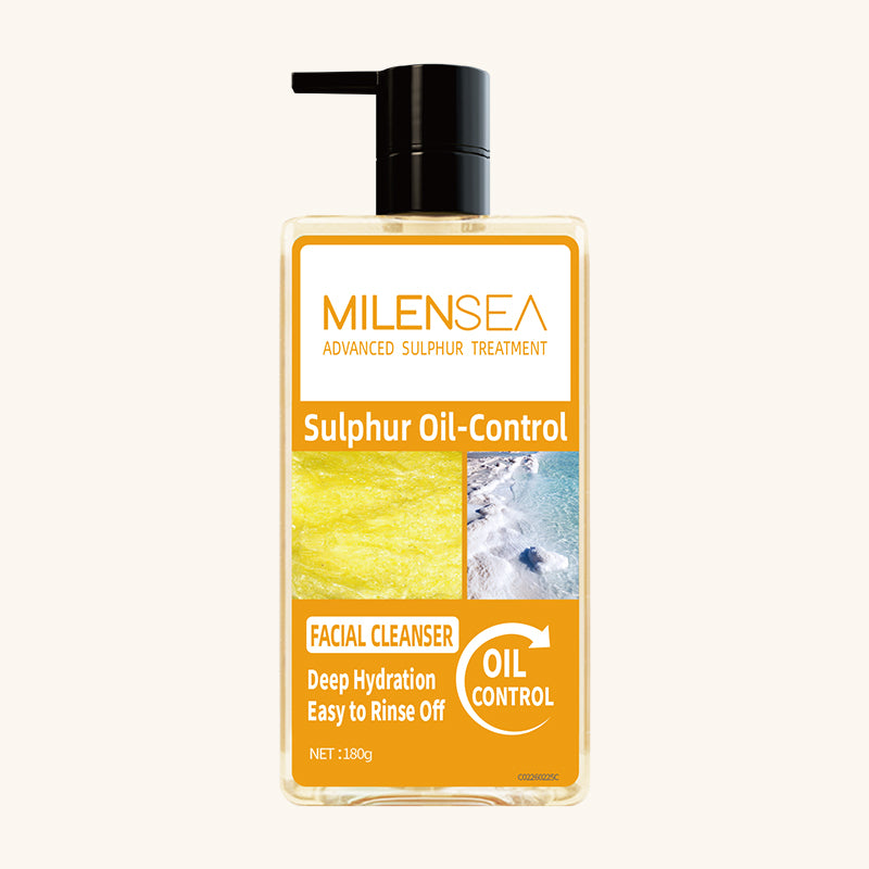 MILENSEA OIL CONTROL SULPHUR FACIAL CLEANSER 180g