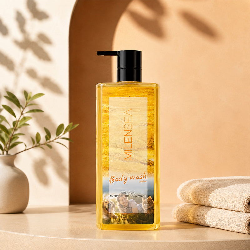MILENSEA SULPHUR ANTIPRURITIC BODY WASH 400ml