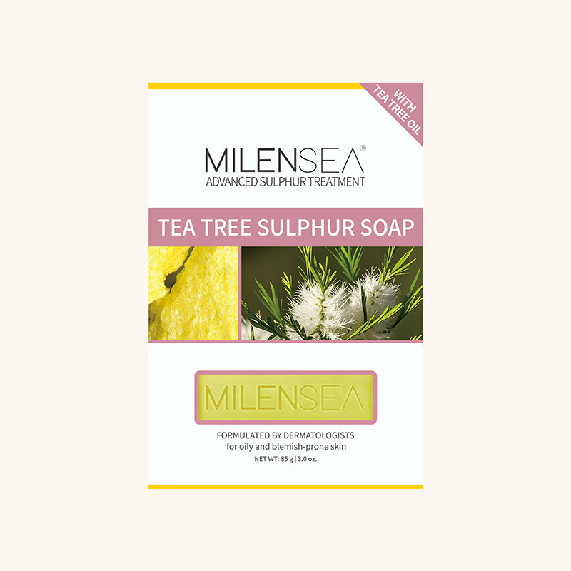 MILENSEA TEA TREE SULPHUR SOAP 85g